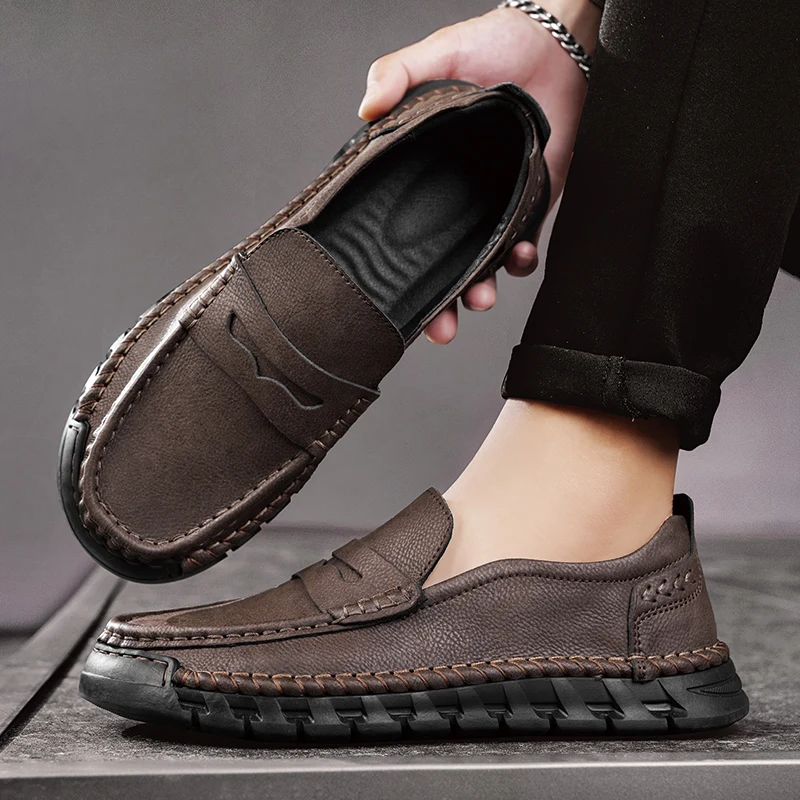 Mocasines de Cuero Genuino Savona