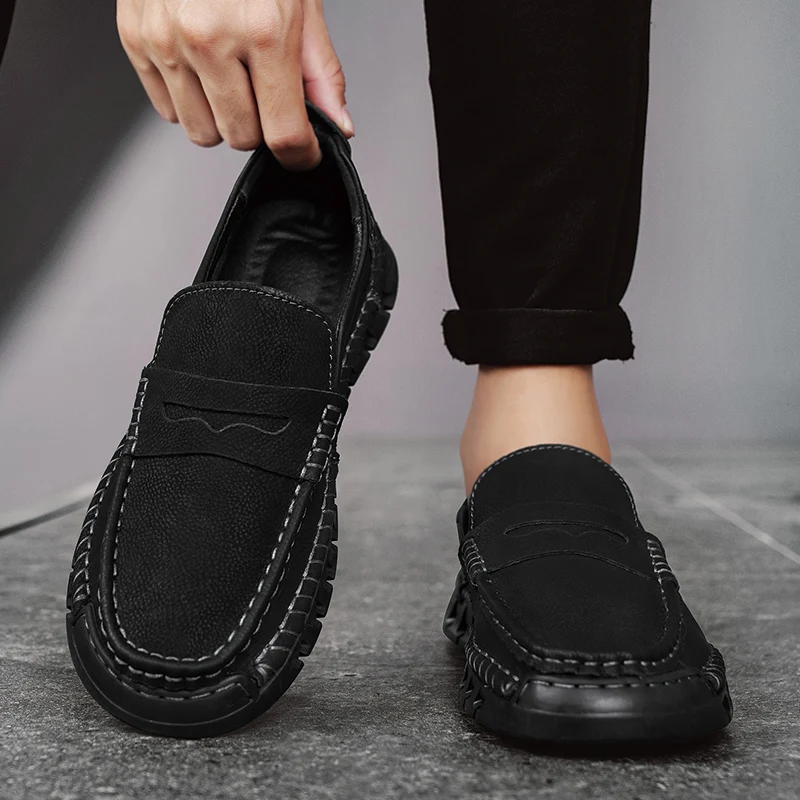 Mocasines de Cuero Genuino Savona
