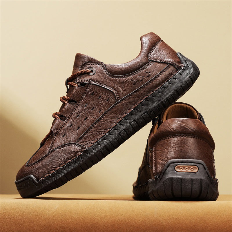Zapatos Mason de Cuero Genuino