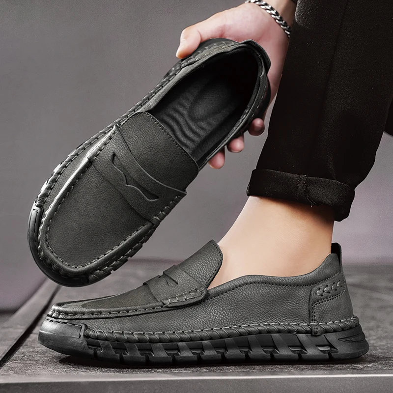 Mocasines de Cuero Genuino Savona