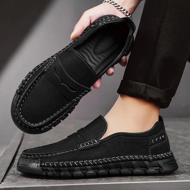 Mocasines de Cuero Genuino Savona