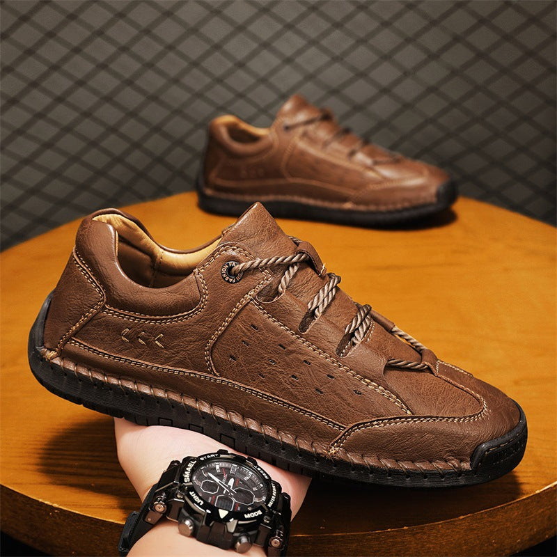 Zapatos Mason de Cuero Genuino